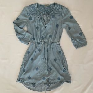 Anthropologie Soft Jean Dress - Small